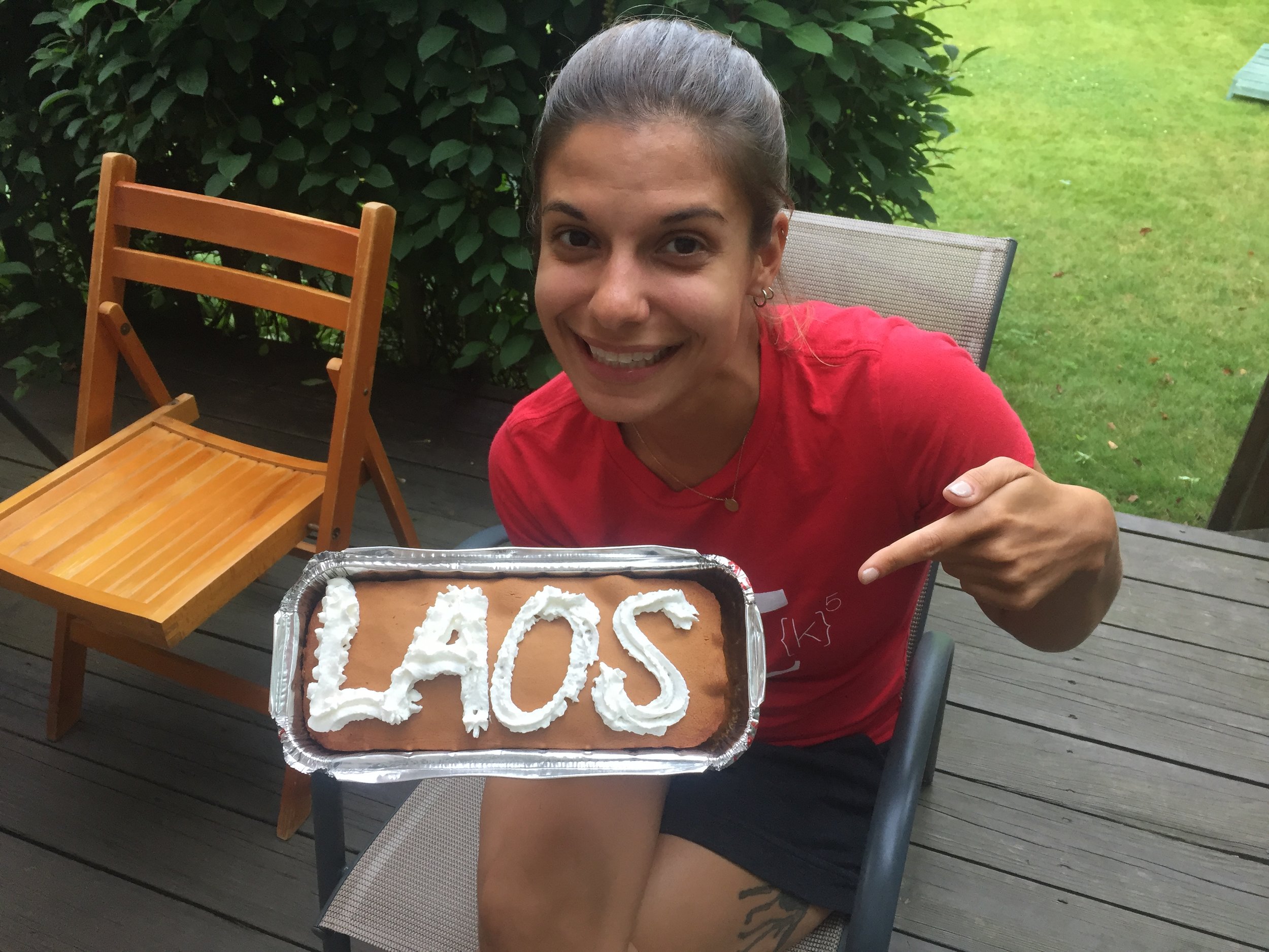 This choice takes the cake. I've never done something so crazy as moving to Laos for a year. 