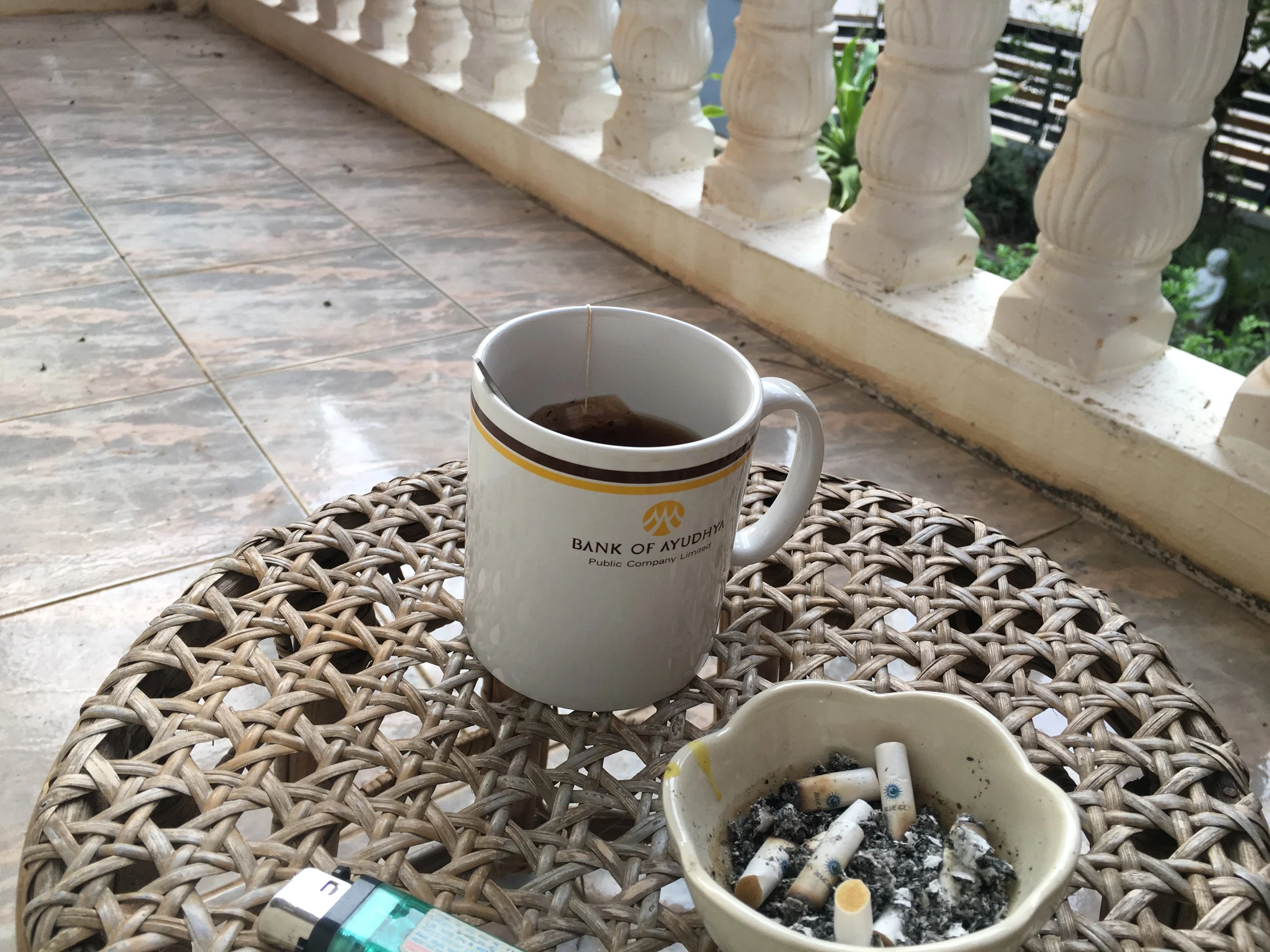 My old smoking corner