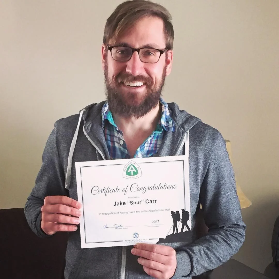 It’s official: Jake is part of the 2017 class of AT through hikers.
