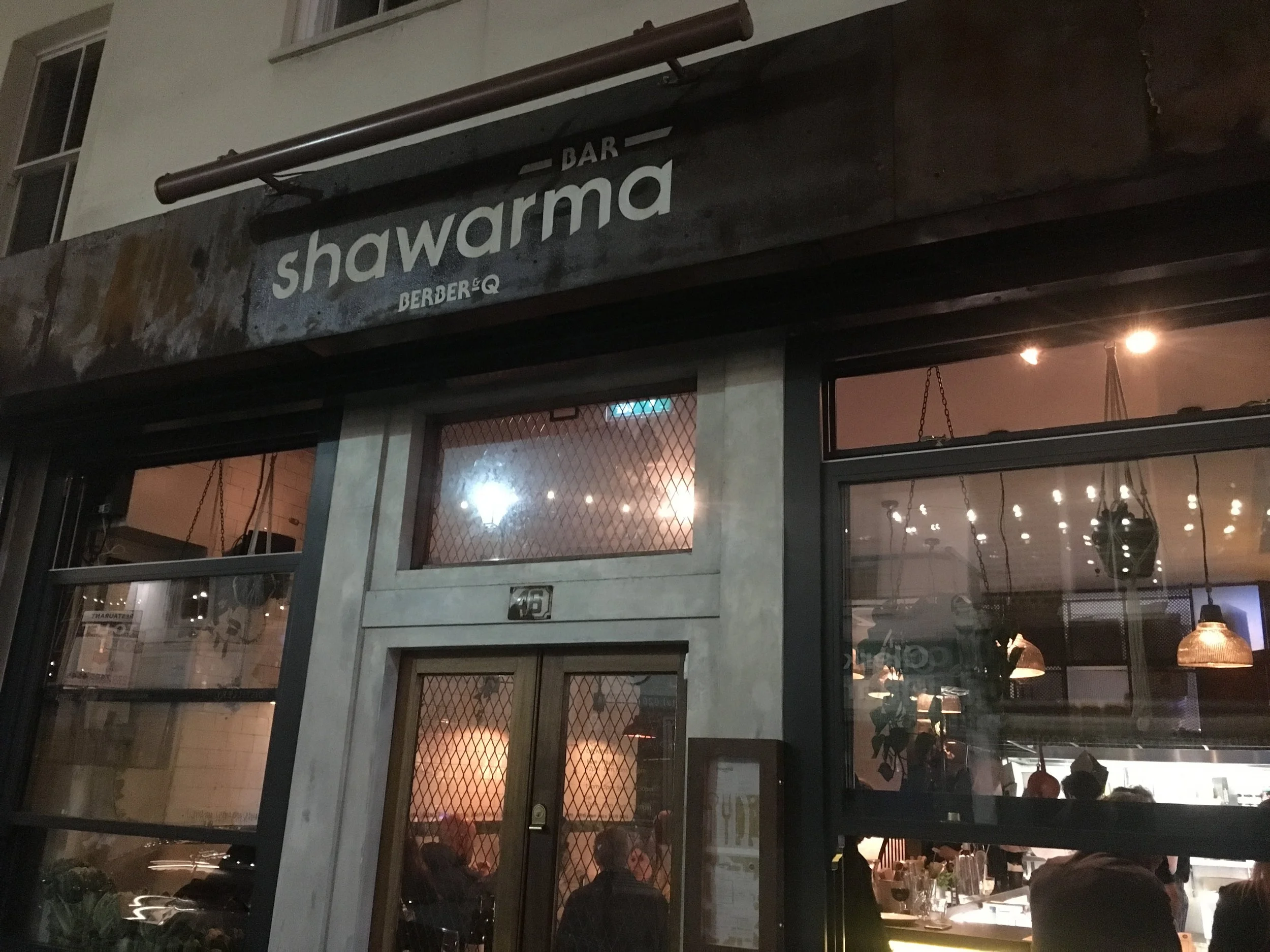 Berber and Q Shawarma Bar