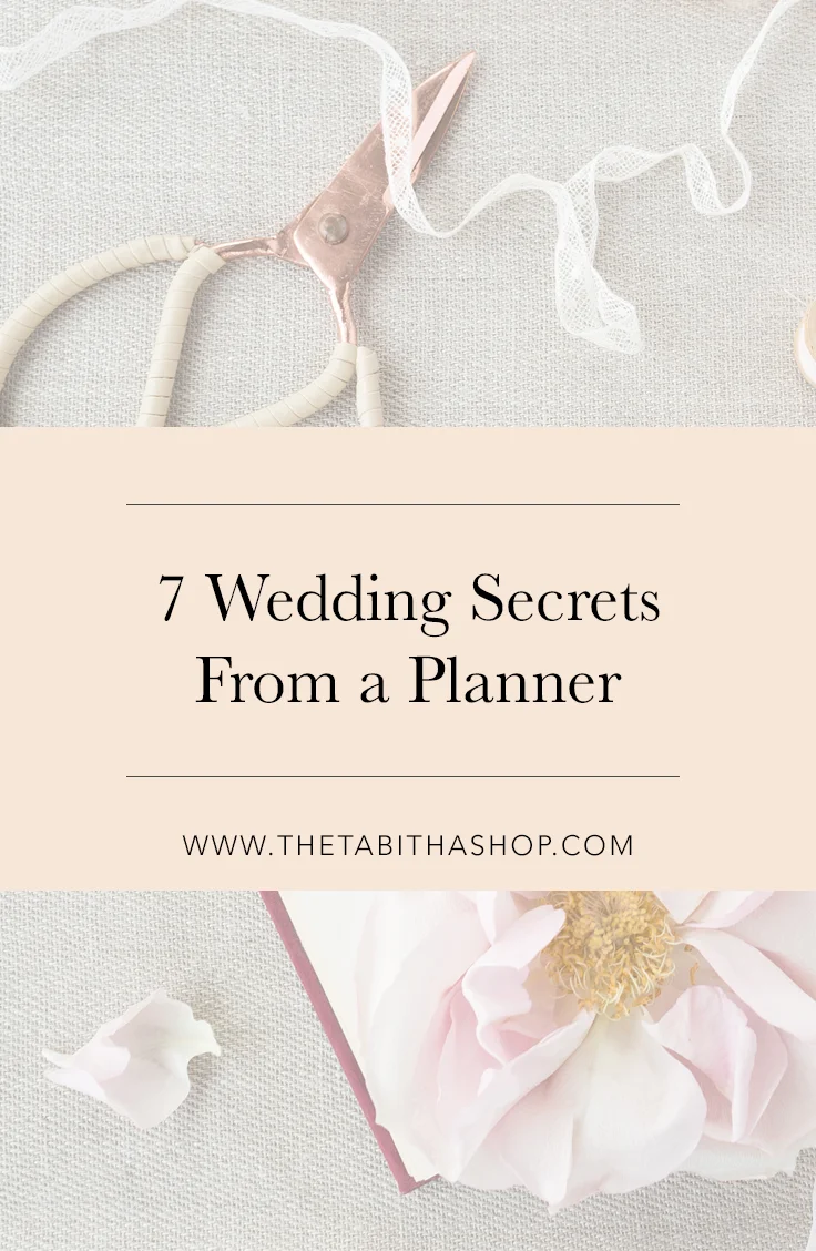 wedding secrets