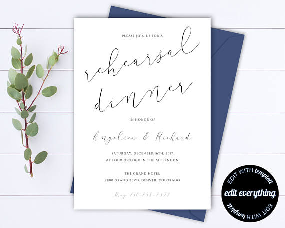   Invitation by  Minted Memories    This  invitation &nbsp;made the list because of the font combinations. Pair this with a fun envelope and you have a gorgeous way to invite your guests!&nbsp;&nbsp; 