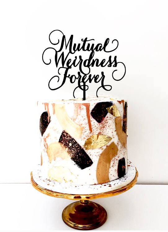 9 Stunning (And Funny) Cake Toppers for your Wedding — Tabitha & Lace