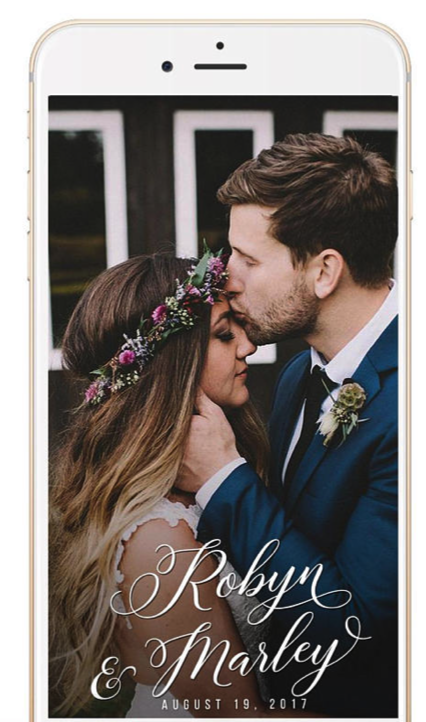 Classy Snapchat Filters To Use For Your Wedding Tabitha Lace
