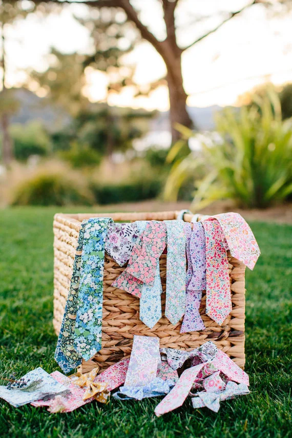 spring wedding ties