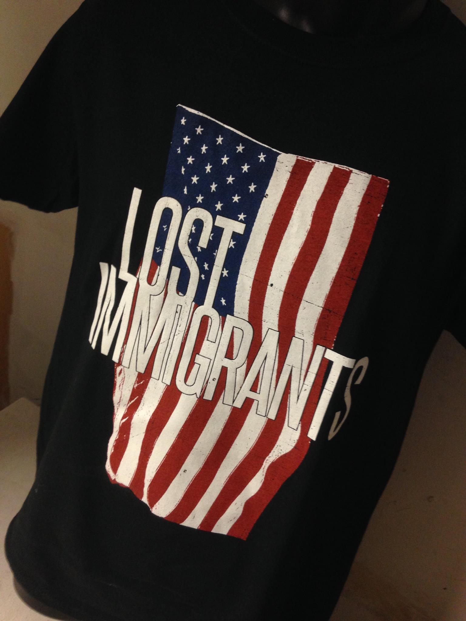 Americana Tee - Black, Unisex