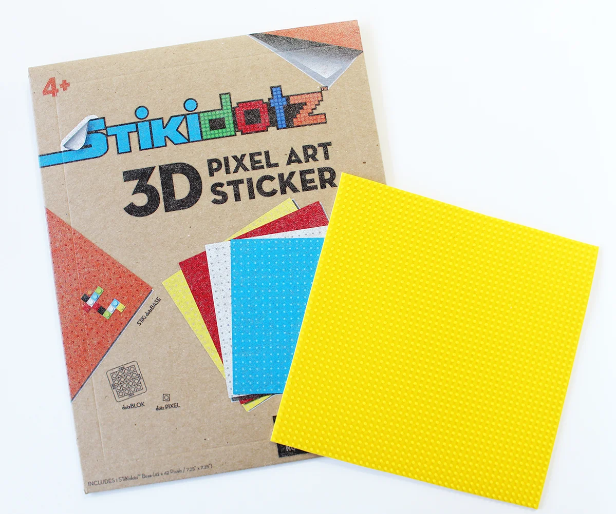 Large STiKidotz Base (42x42pixel) Yellow