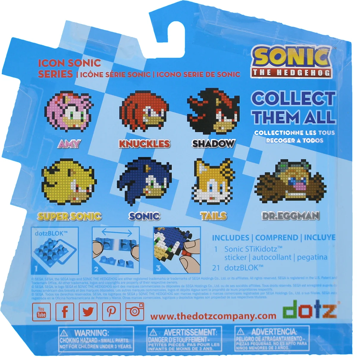 Back of Icon Sonic Box