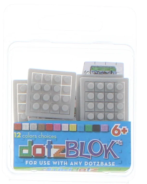 8 dotzBLOKs: Gray