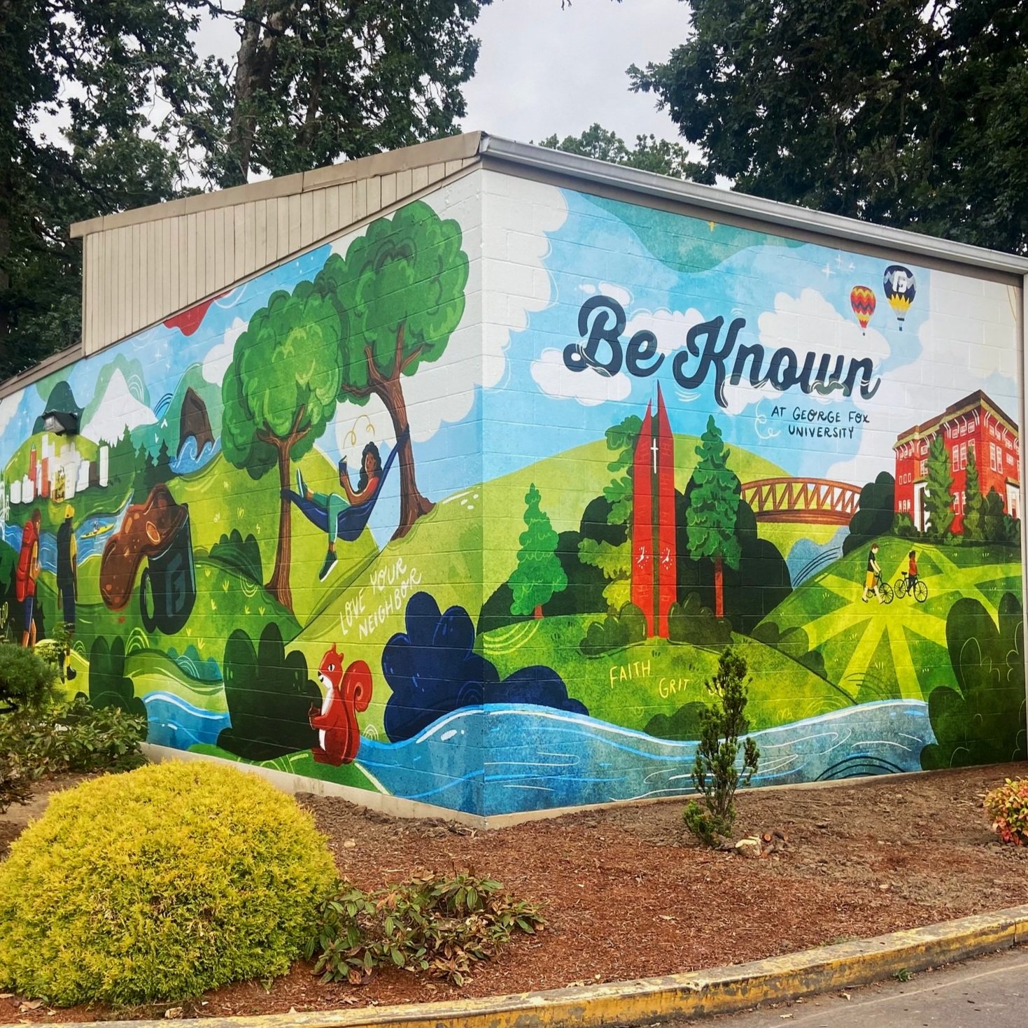 The Be Known Mural