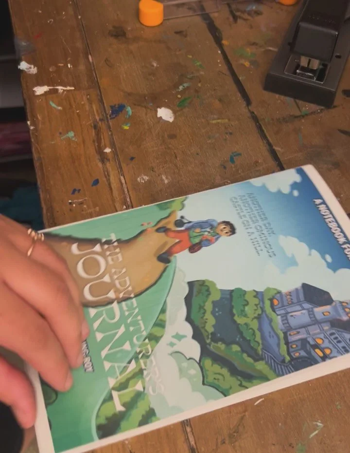 You all were so cool about this project when I made it for Portland Zine Symposium, I&rsquo;ve decided to give it a life online. 

I&rsquo;ve been playing D&amp;D for a while now and for the first few years I was tracking everything in a huge clunky 