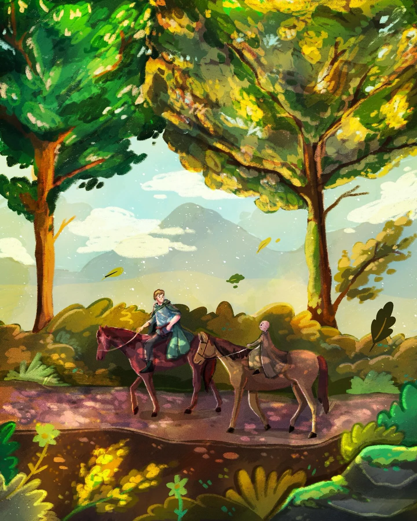 &ldquo;I think I could be quite happy in a place like this.&rdquo; &ldquo;You&rsquo;re in a place like this.&rdquo; 

#aknightofthesevenkingdoms #fanart #dunkandegg #illustration