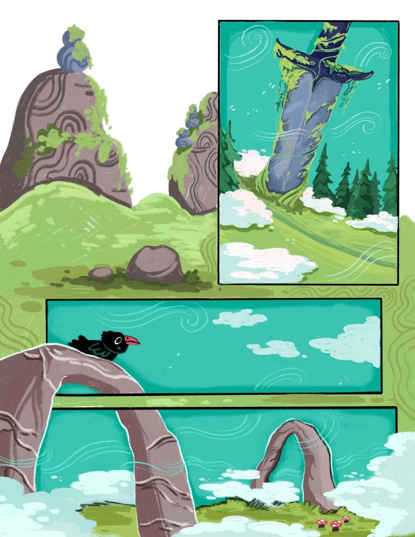 One of my goals this year has been to finish a couple of projects I&rsquo;ve been working on. 

One is a fairytale about two siblings and the search for each other and their memories. And the other is a shorter story about crashing on a frozen planet