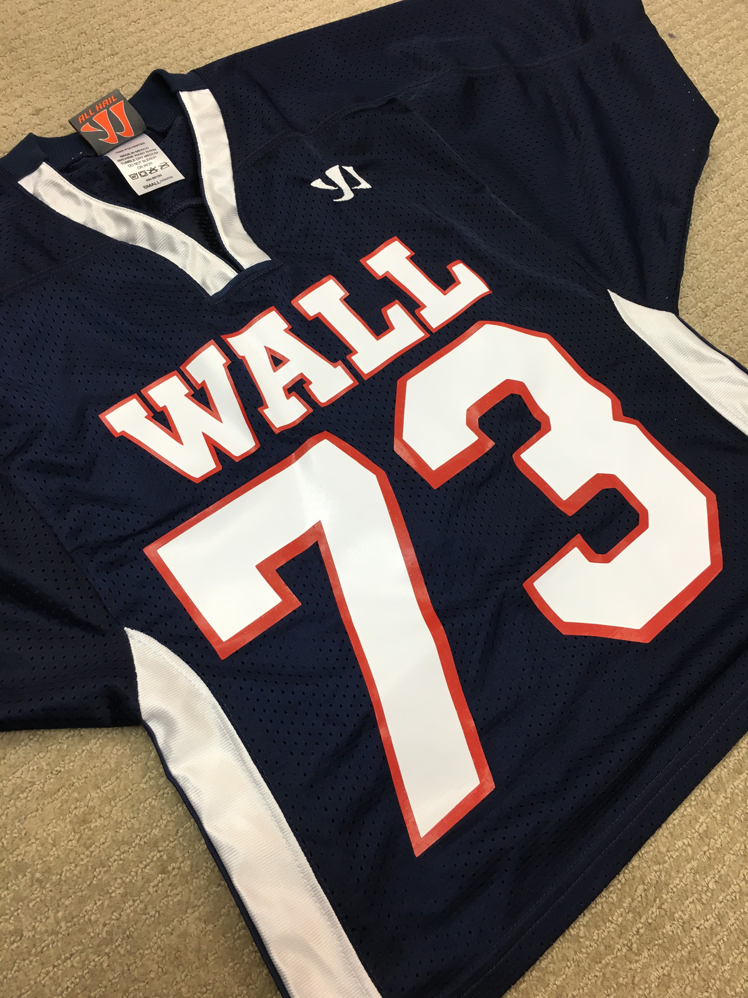 Wall Lacrosse Jersey
