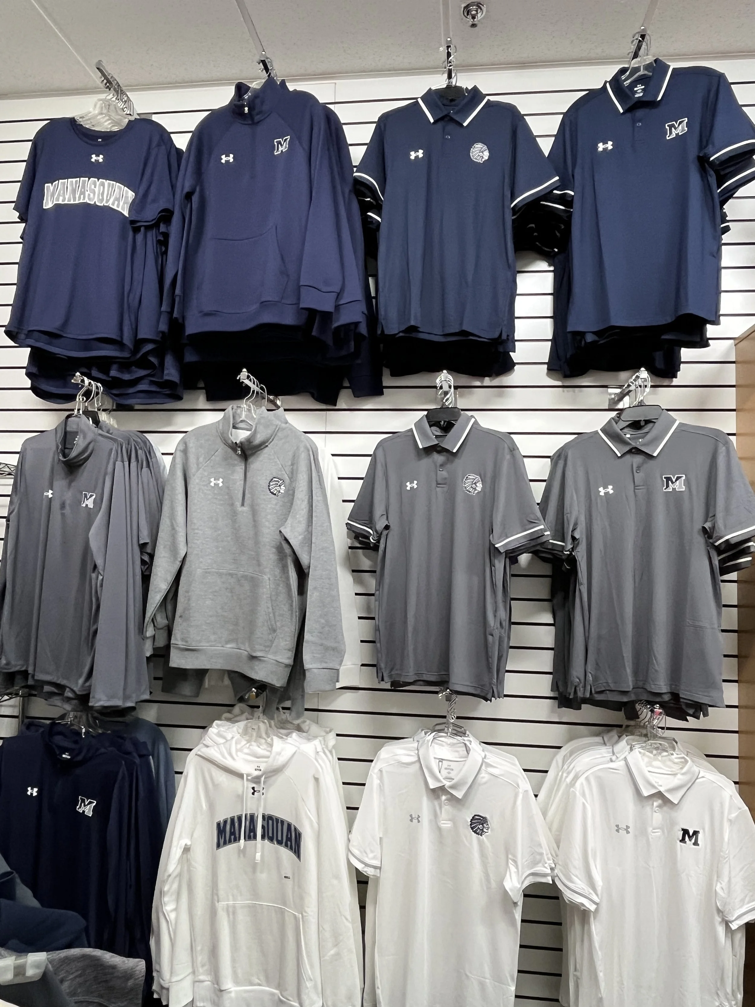 Mananasquan polos and quarter zips