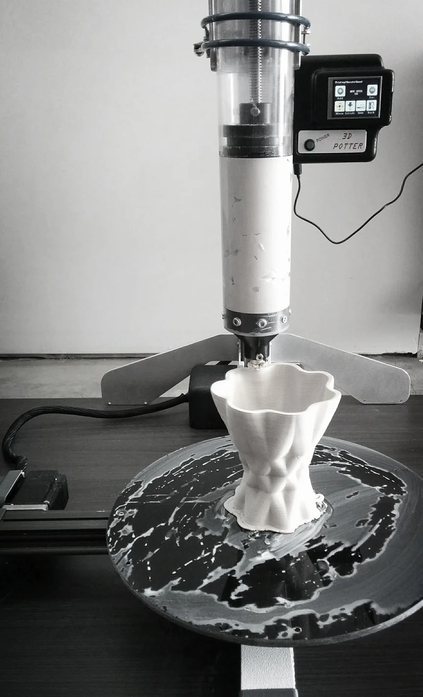 Potterbot 7 ceramic 3D printer
