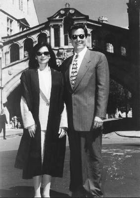 Suzelle M. Smith and Don Howarth at Oxford University