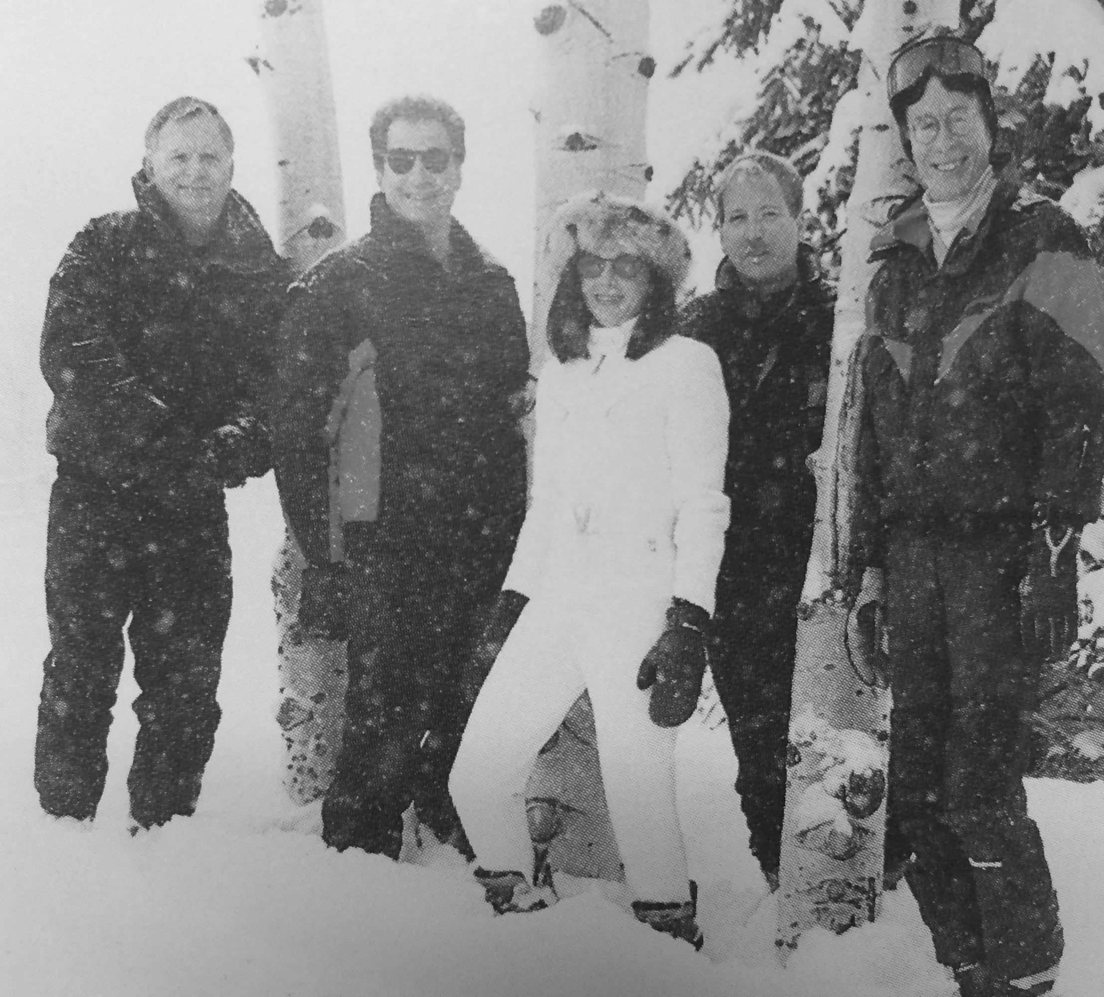 (Left to right) Kenneth Tune (of counsel) and partners, Don Howarth, Suzelle Smith, Brian D. Bubb and David K. Ringwood