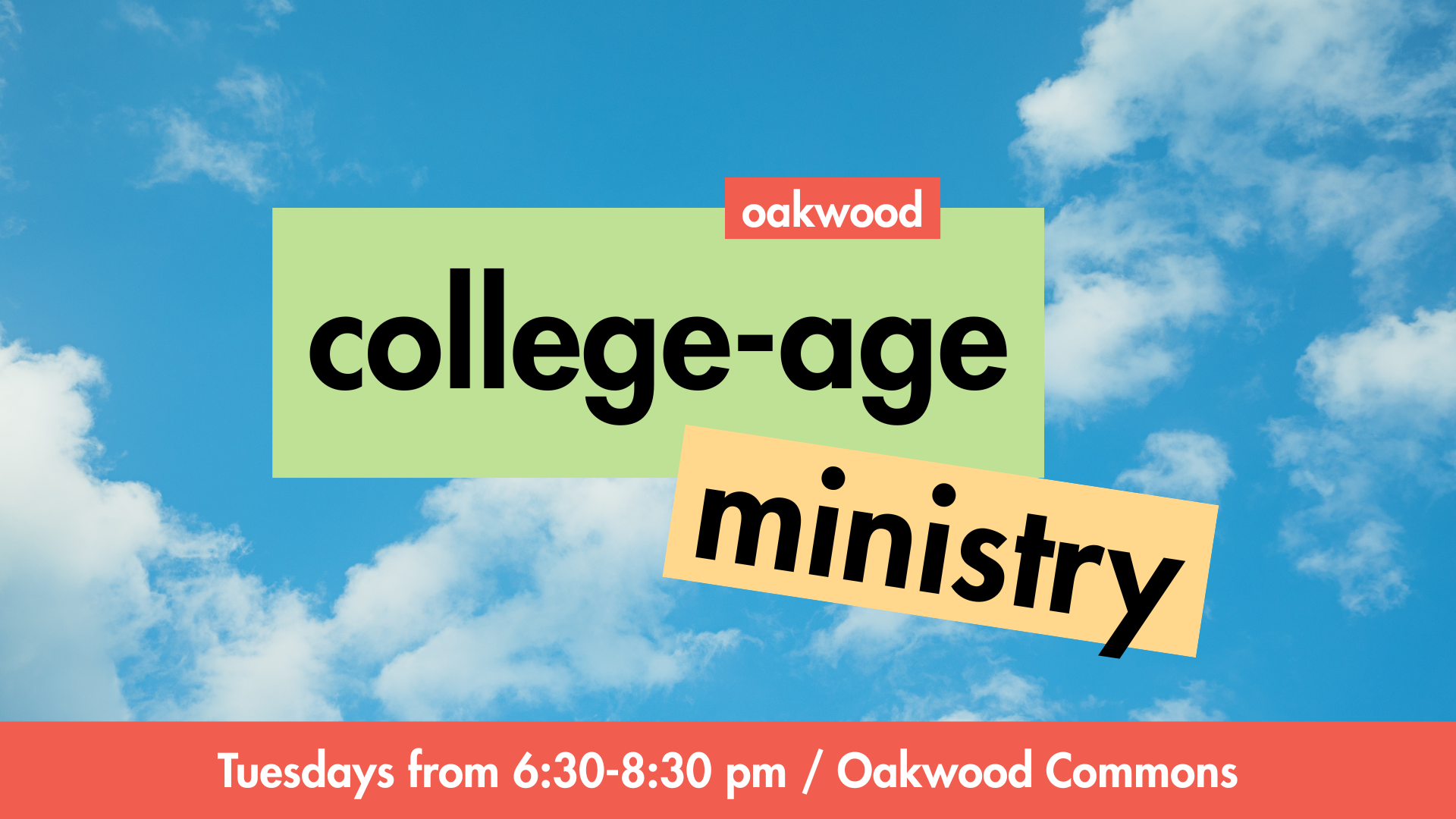 College-Age Ministry Fall Launch