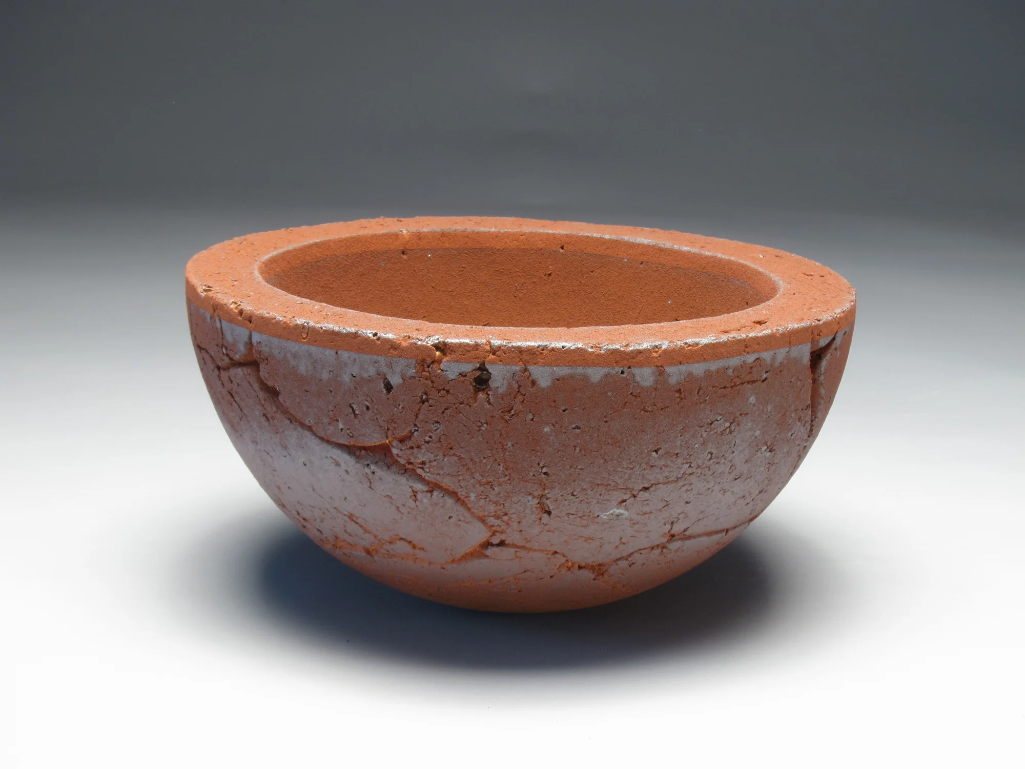 Crucible 1.26, reduction-fired stoneware 4.0 x 8.0 x 8.0 in