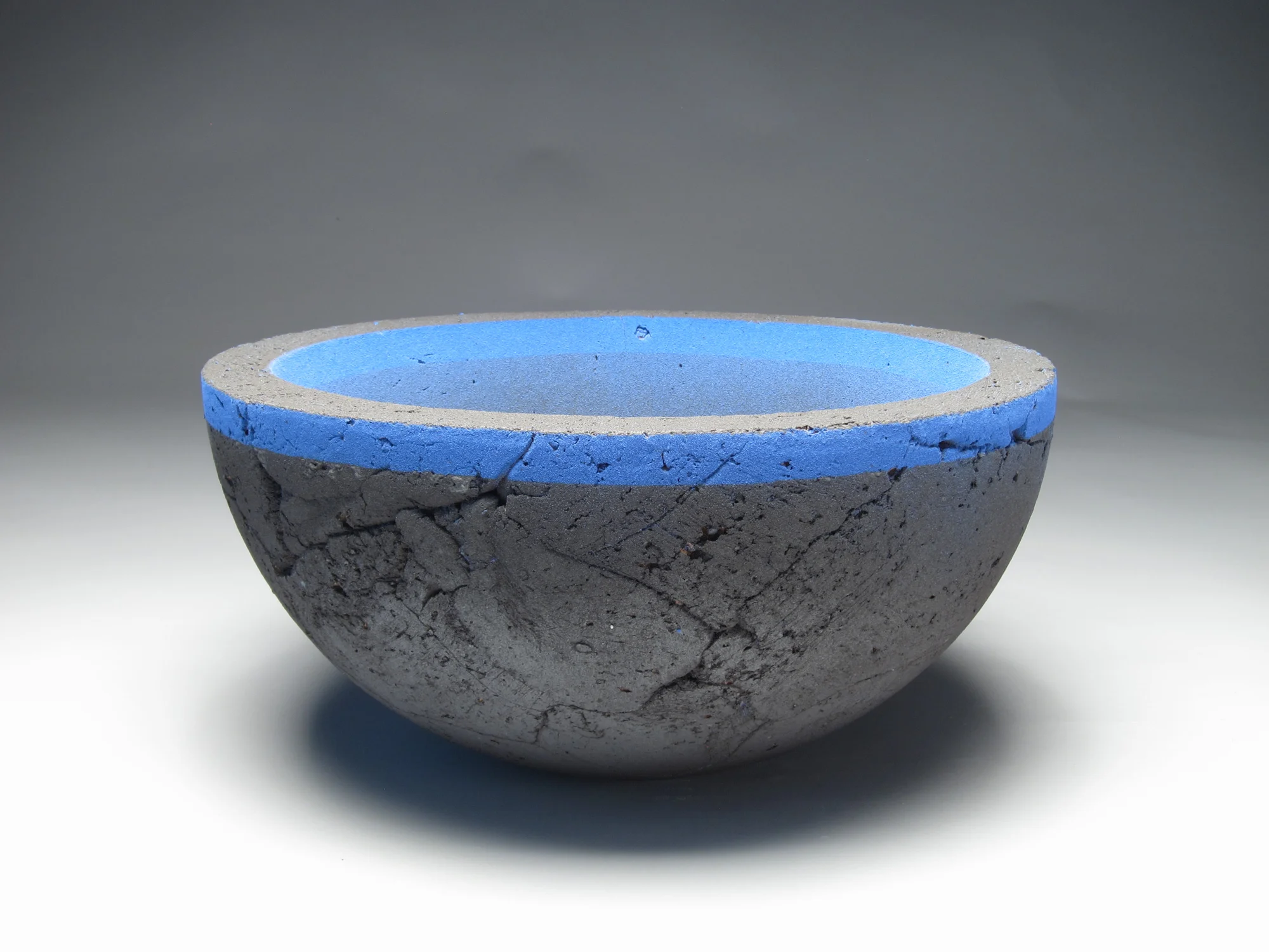 Crucible 2.20, reduction-fired stoneware 6.5 x 13.0 x 13.0 in
