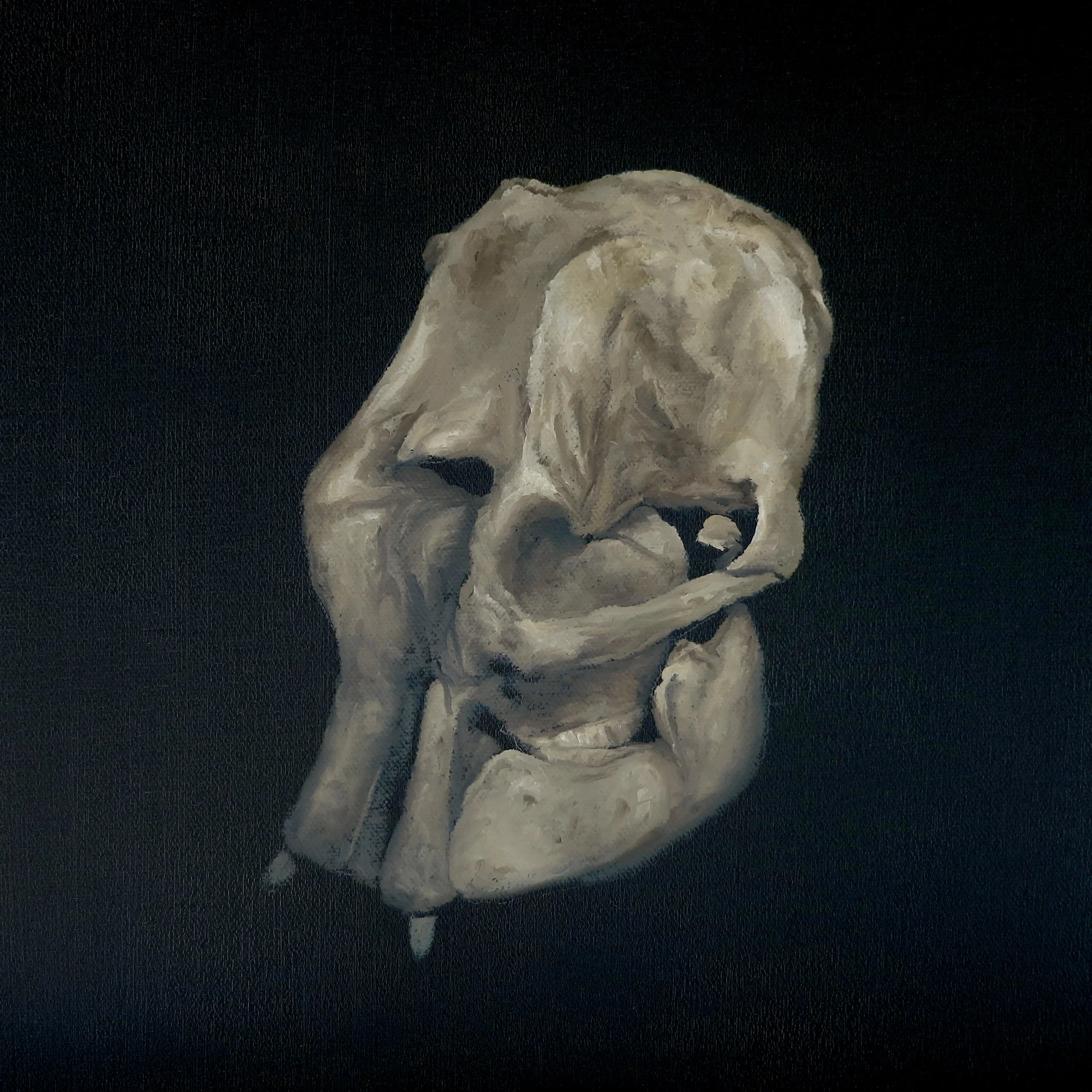 Lunacy, oil on canvas 12.0 x 12.0 in