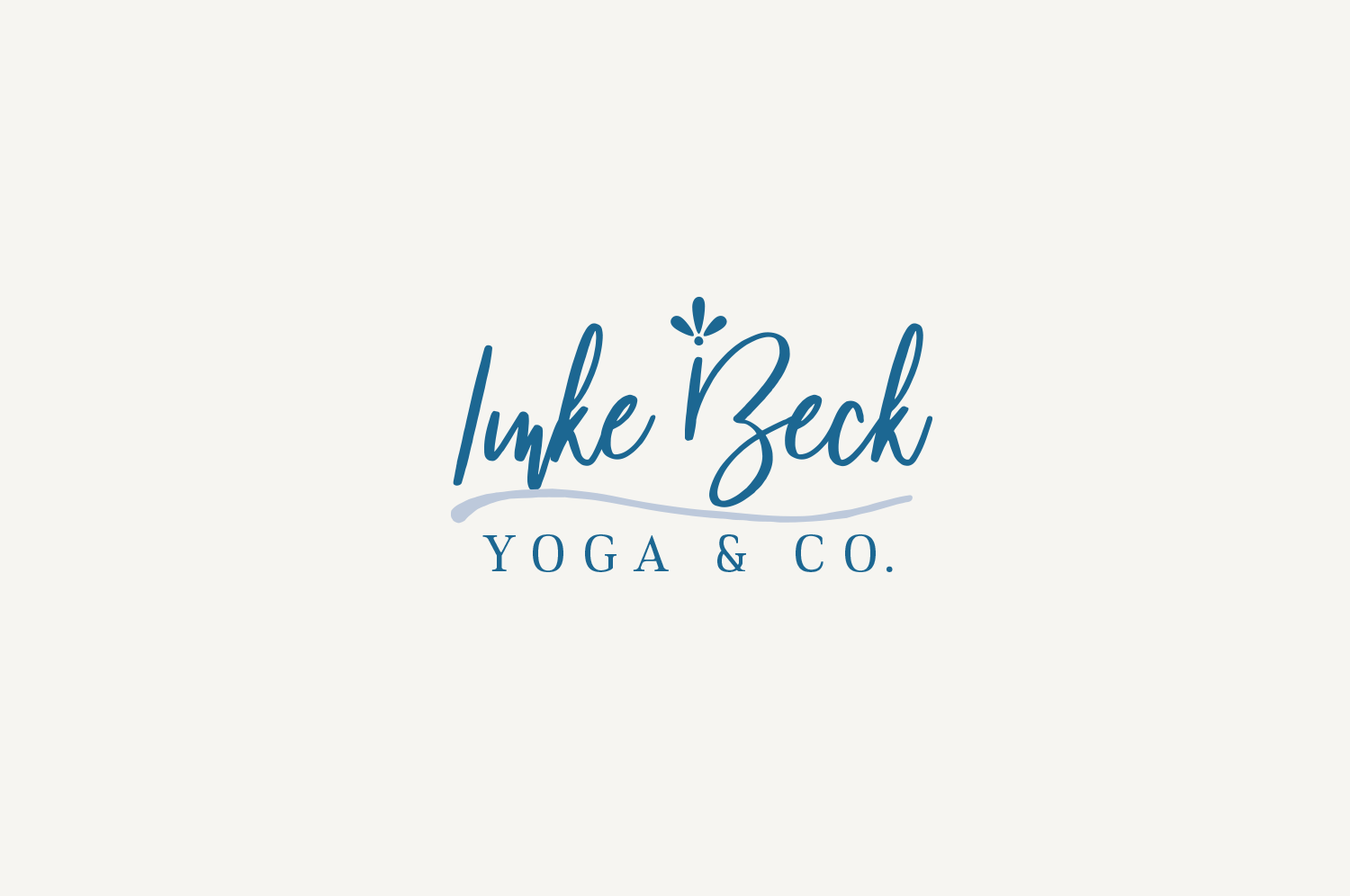 Logo Design – Imke Beck Yoga Studio by eimotiondesign.com