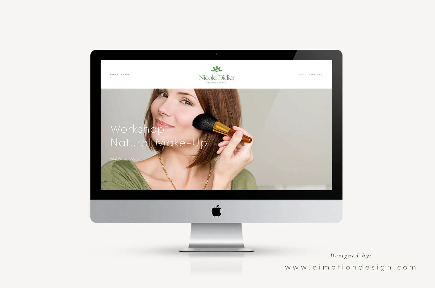 Squarespace Webdesign made by eimotiondesign.com