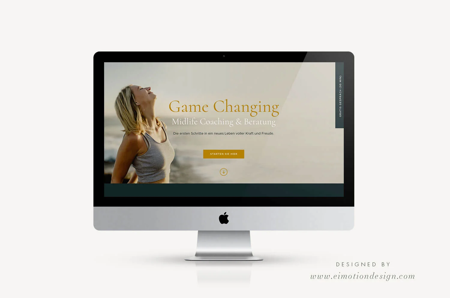 Wordpress Webdesign made by eimotiondesign.com