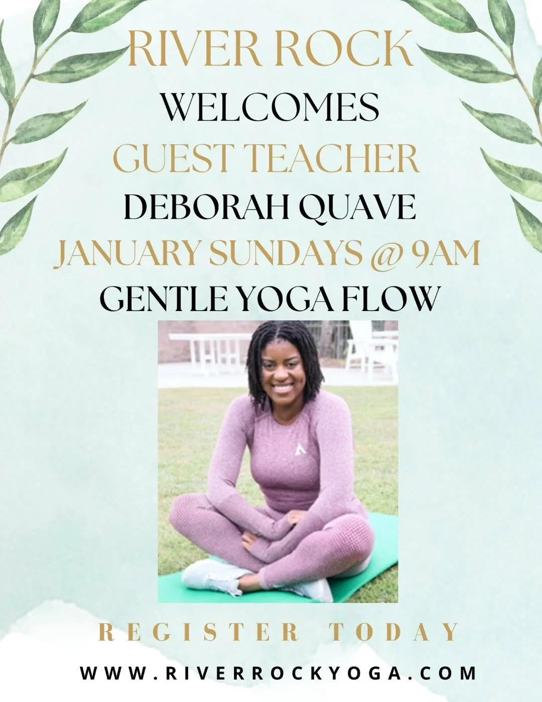 River Rock Yoga &amp; Pilates - SUNDAY's January 2026 