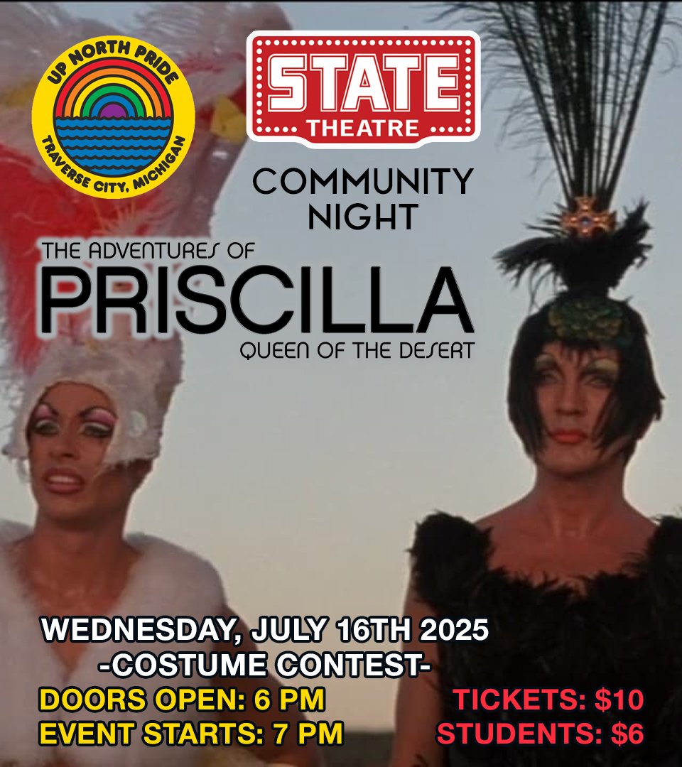 Community Movie Night: The Adventures of Priscilla Queen of the Desert