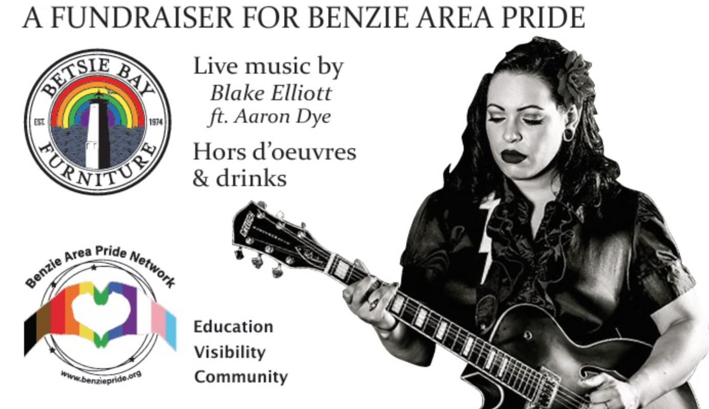 Benzie Area Pride Network Annual Fundraiser Concert with Black Elliott & Aaron Dye!