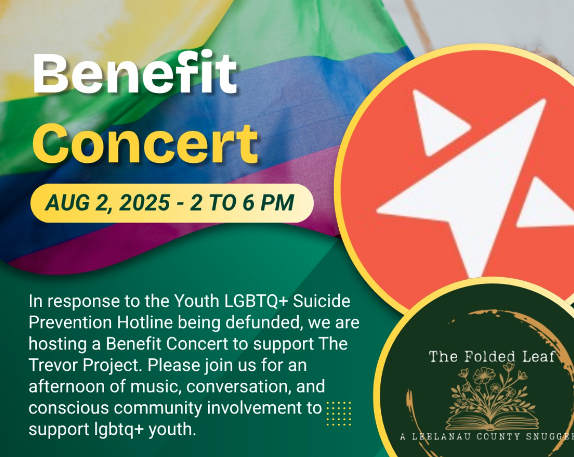 Folded Leaf Benefit Concert for LGBTQ+ Suicide Prevention