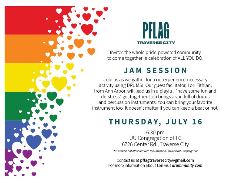 🤝PFLAG Jam Session