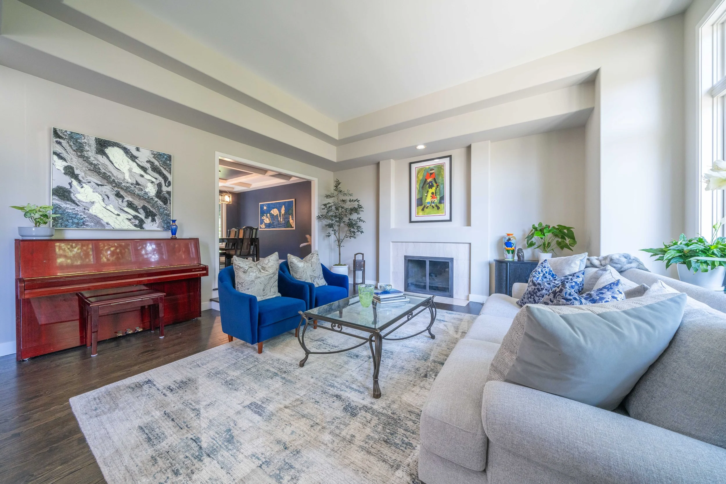 Spacious Living Room