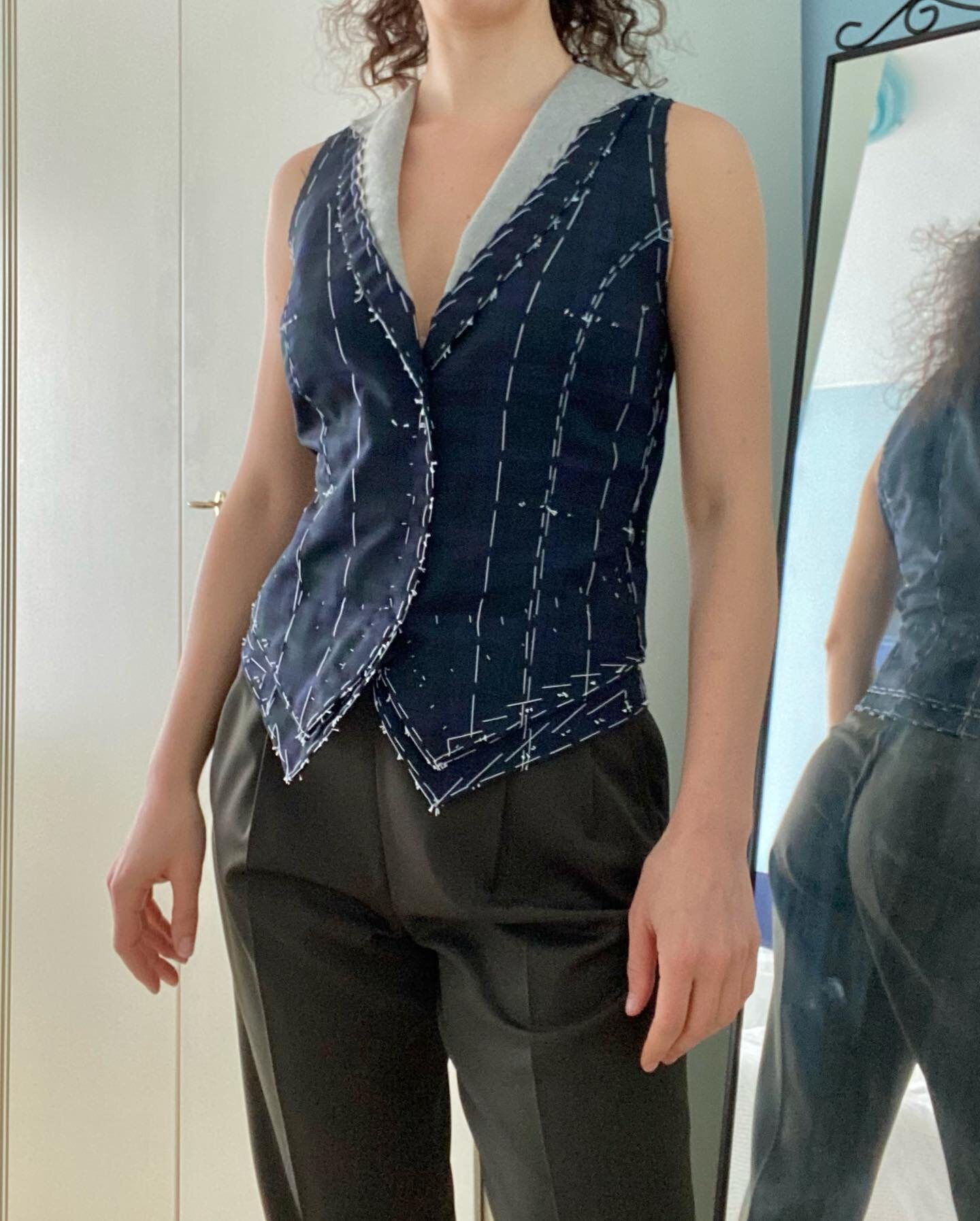 Waistcoats are one of my favorite pieces to tailor. 

They have all the cool tailoring techniques, but are significantly faster to make, easier to fit, and equally customizable.

They are the perfect introduction to bespoke tailoring techniques! I hi