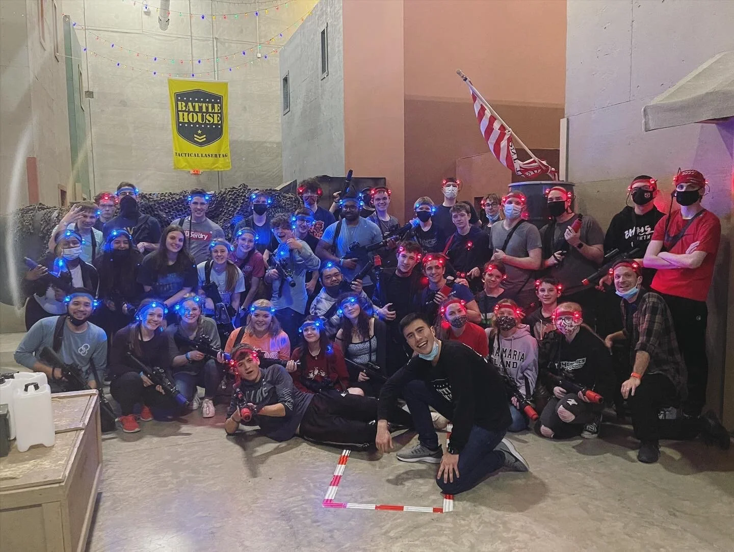 Middle School Battle House Laser Tag Event