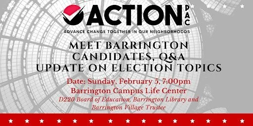 Barrington Action PAC info meeting