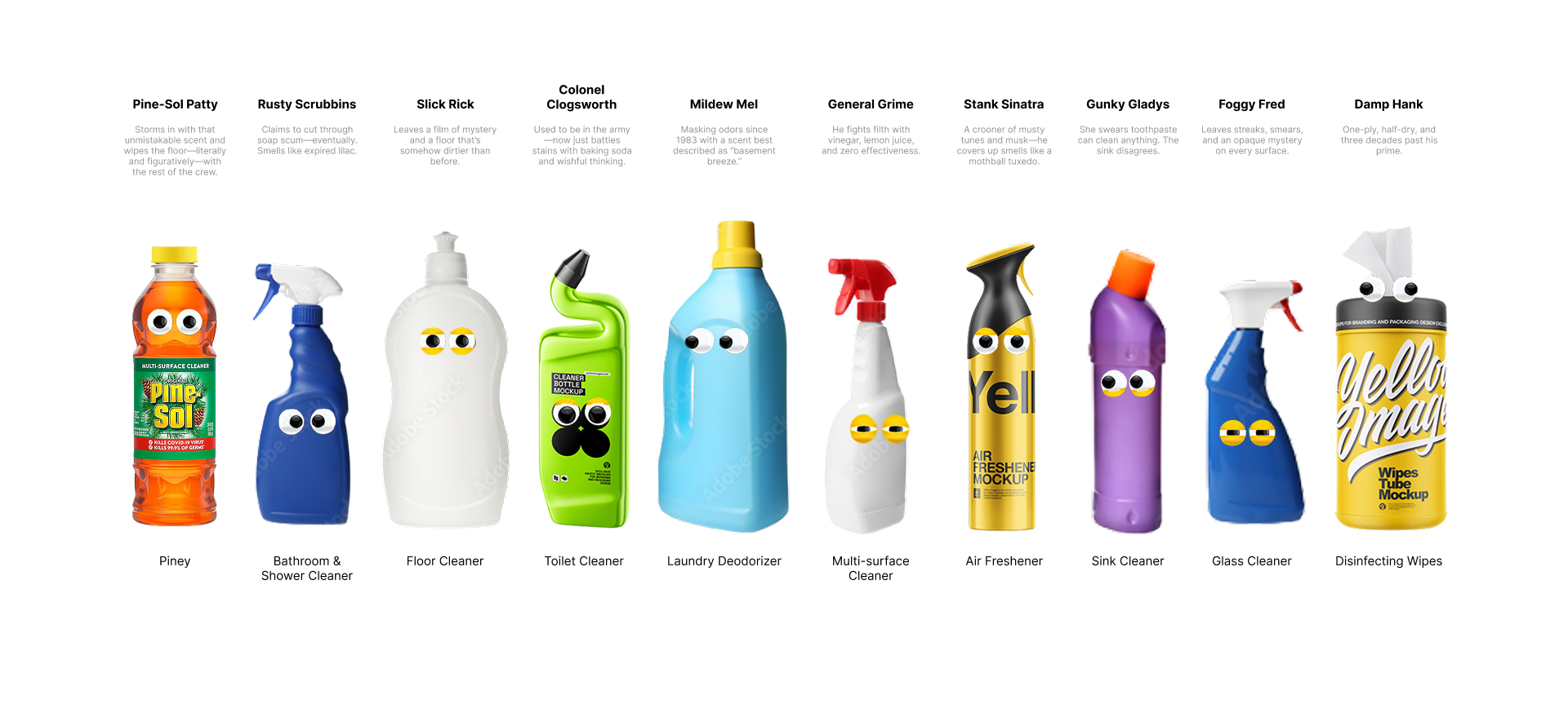 PINE-SOL SHELF TALK CAMPAIGN
