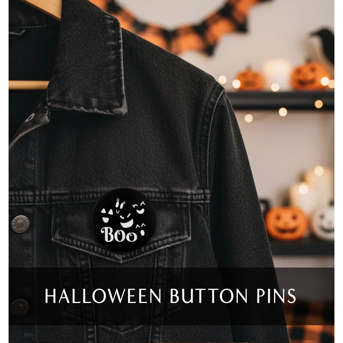 Halloween Button Pins