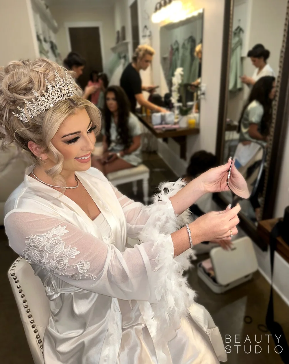 Columbus wedding hair and makeup