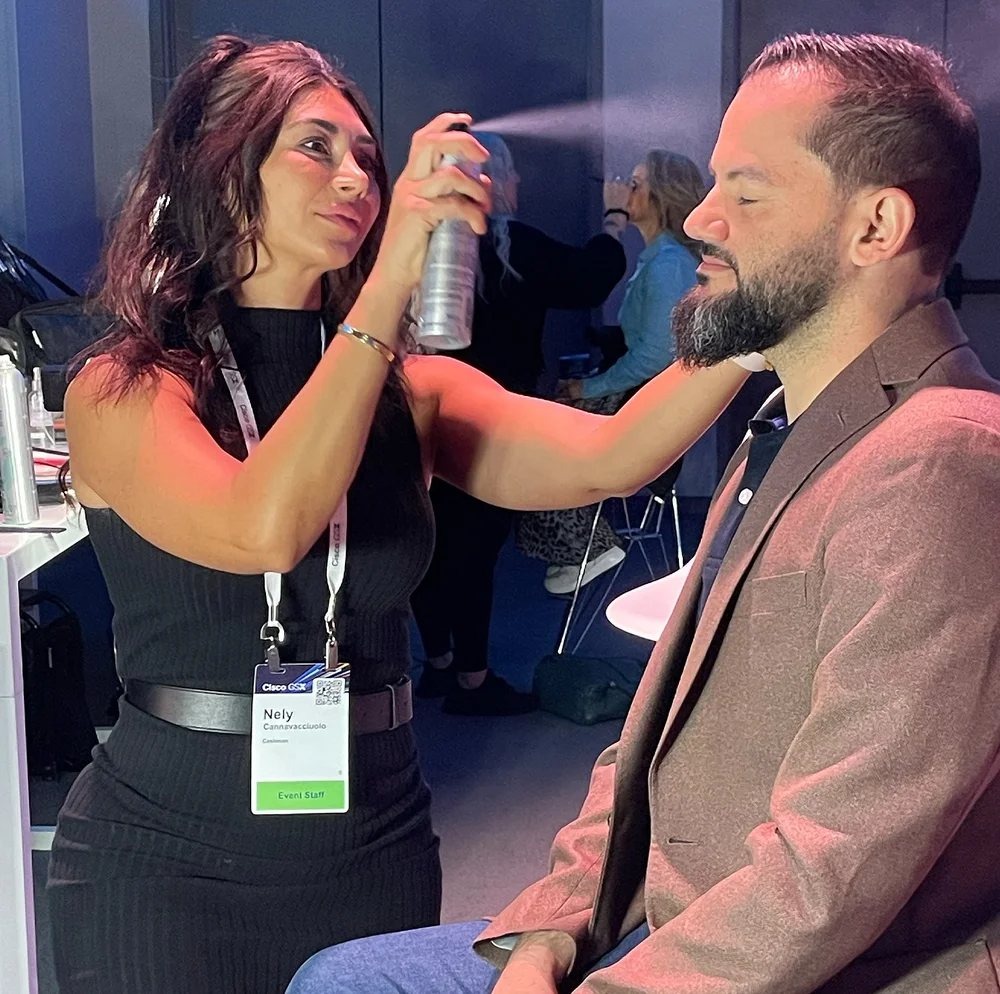 Indianapolis corporate event hair and makeup
