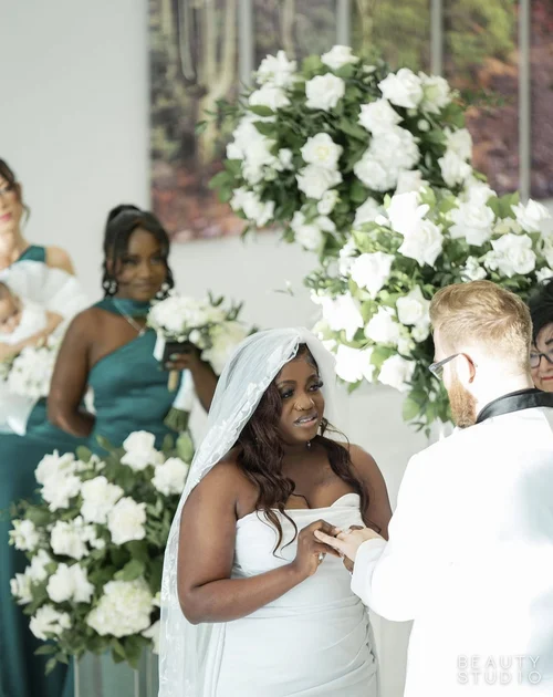 Bridal party outdoor