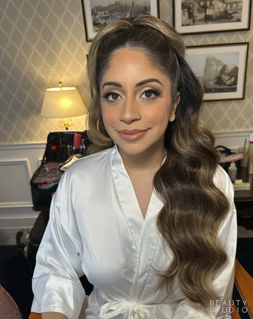 Bridal glam close-up