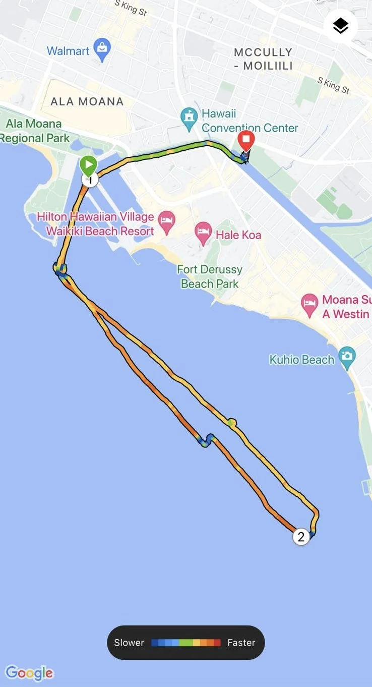 Pre-season practice run