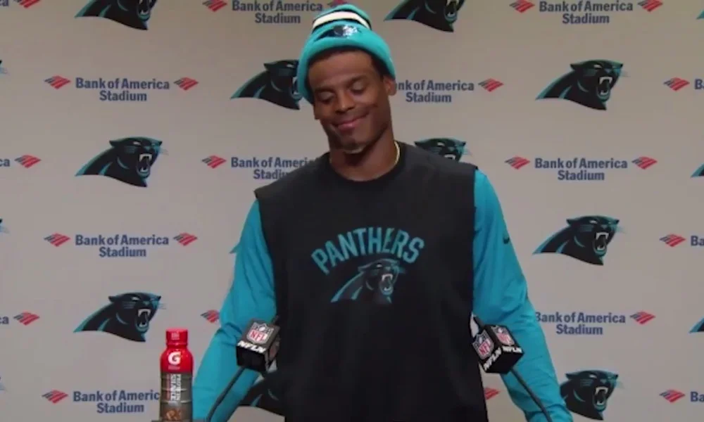 Cam Newton Finds it Funny when Women Talk about Routes