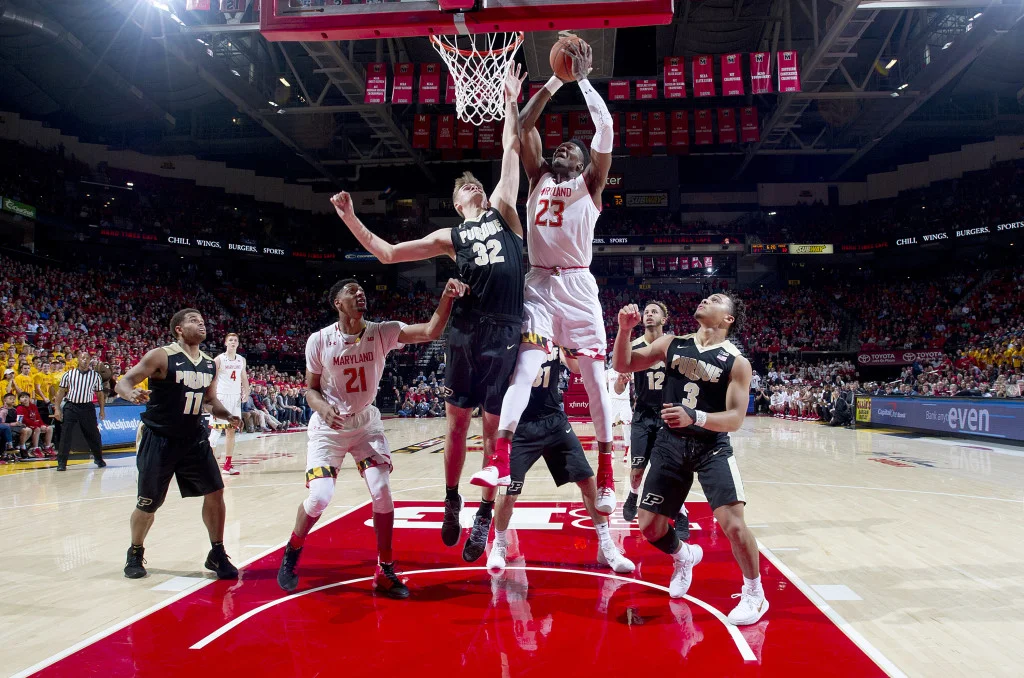 Maryland succumbs to defeat against Purdue despite rallies in Big Ten opener