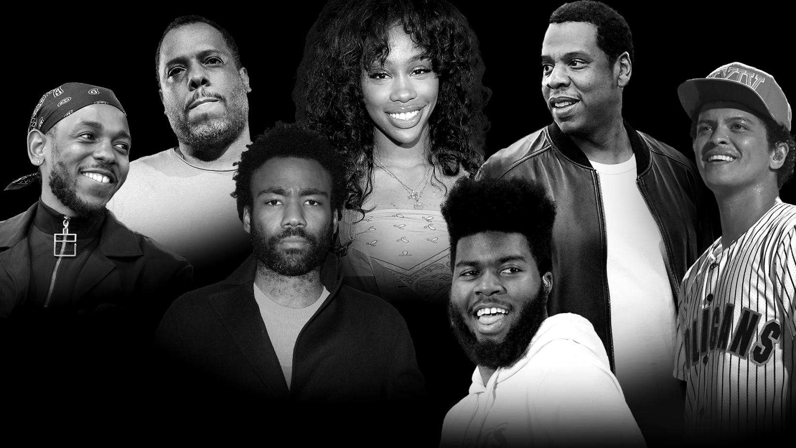 Nominees for the 60th Grammy awards highlight a change in diversity for award shows. Picture from Grammy.com