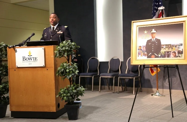 Bowie State launches scholarship in honor of 2nd Lt. Richard Collins III