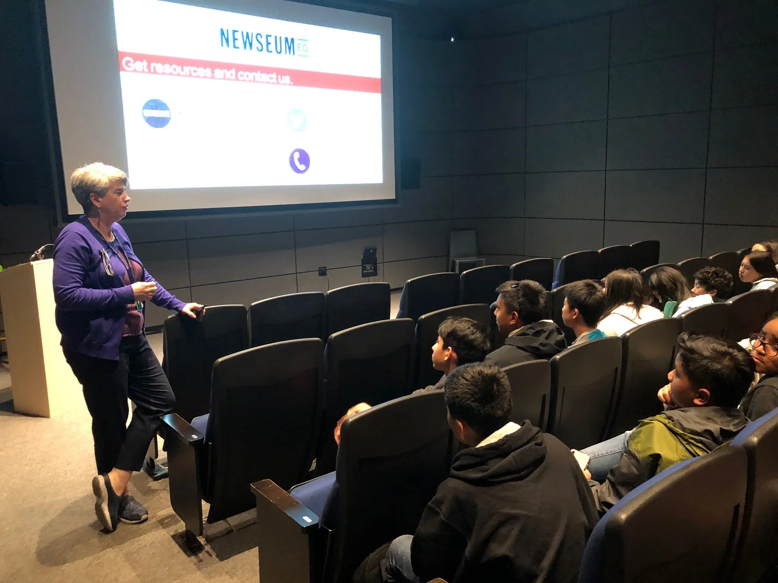 From business to the Newseum: How one woman became a journalism teacher without being a journalist